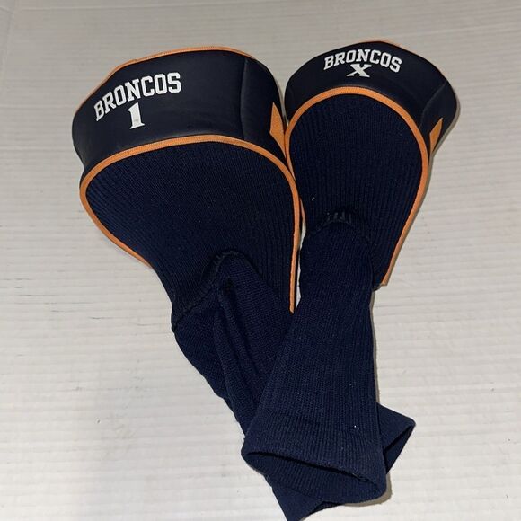 Denver Broncos 1,X set 2 golf covers - Picture 3 of 3